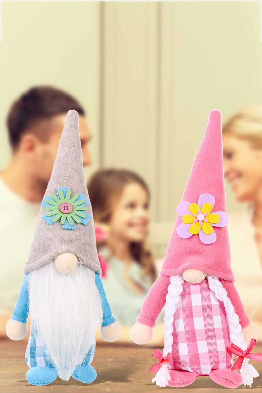 2-Pack Mother's Day Pointed Hat Faceless Gnomes